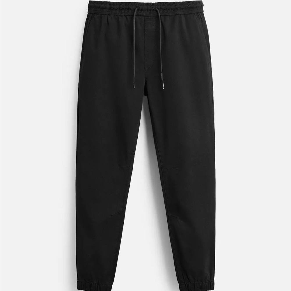 Zara Men's Black Cargo Pants